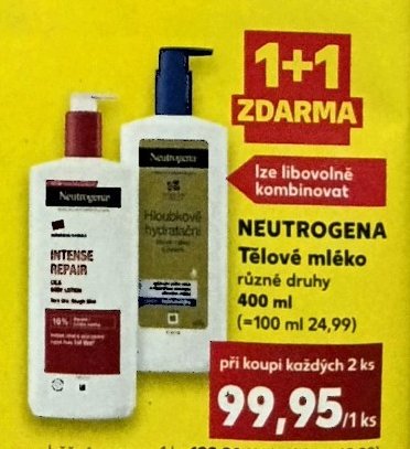 NEUTROGENA Tělové mléko