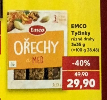 EMCO Tyčinky