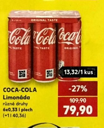 COCA-COLA Limonáda