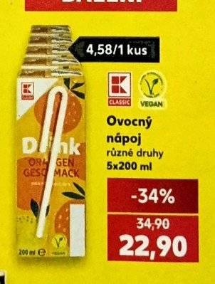 Ovocný nápoj