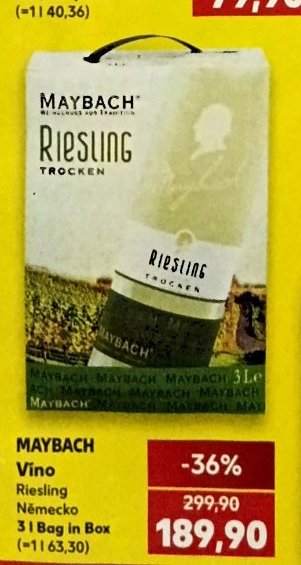 MAYBACH Víno Riesling