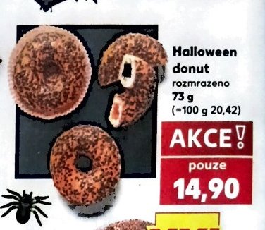 Halloween donut