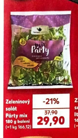 Zeleninový salát Párty mix