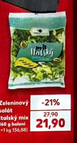 Zeleninový salát Italský mix