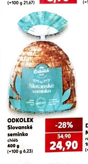 ODKOLEK Slovanské semínko chléb