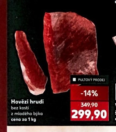 Hovězí hrudí