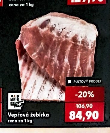Vepřová žebírka