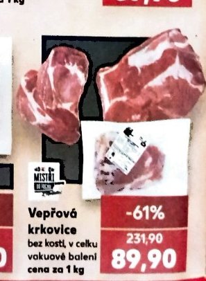Vepřová krkovice