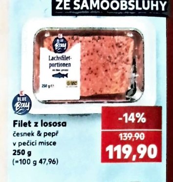 Blue Bay Filet z lososa