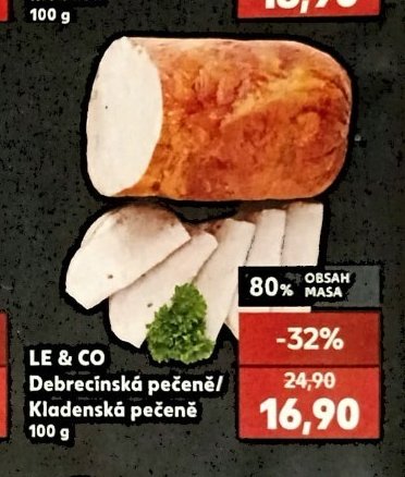Le & Co Debrecínská pečeně / Kladenská pečeně