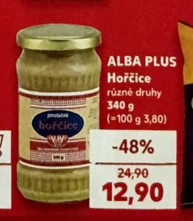 ALBA PLUS Hořčice