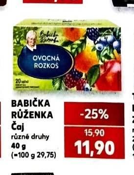 Babička Růženka Čaj