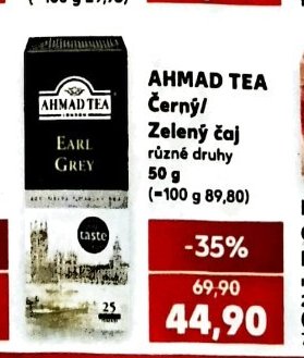 Ahmad Tea Černý/Zelený čaj