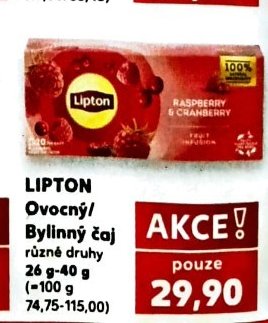 Lipton Ovocný/Bylinný čaj