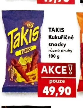 TAKIS Kukuřičné snacky