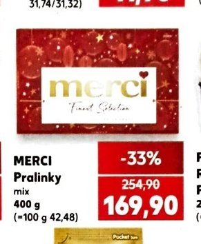 MERCI Pralinky