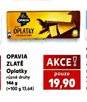 OPAVIA ZLATÉ Oplatky