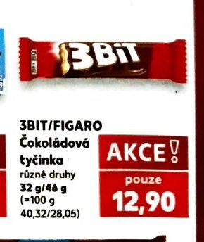 3BIT/FIGARO Čokoládová tyčinka