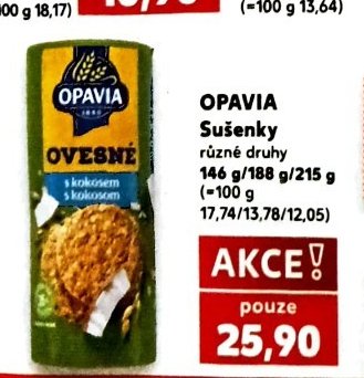 OPAVIA OVESNÉ Sušenky