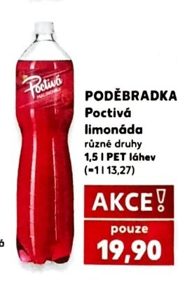 PODĚBRADKA Poctivá limonáda