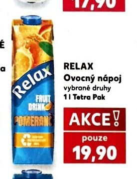 RELAX Ovocný nápoj