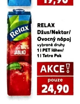 RELAX Džus/Nektar/Ovocný nápoj