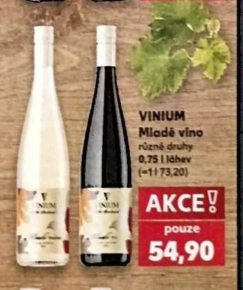 Vinium Mladé víno