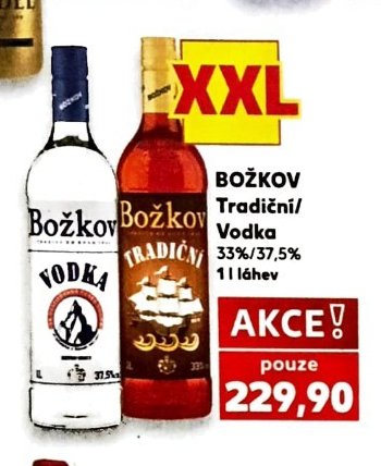 BOŽKOV Tradiční/Vodka