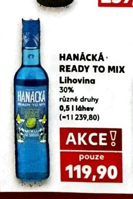 HANÁCKÁ READY TO MIX Lihovina