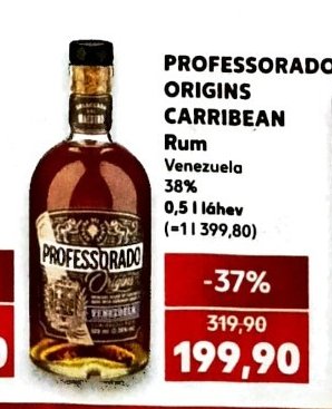 PROFESSORADO ORIGINS CARRIBEAN Rum