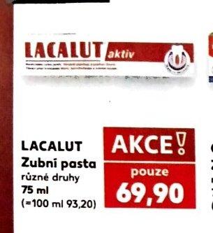 LACALUT Zubní pasta
