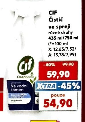 CIF Čistič ve spreji