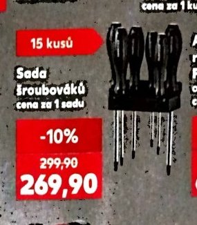 Sada šroubováků