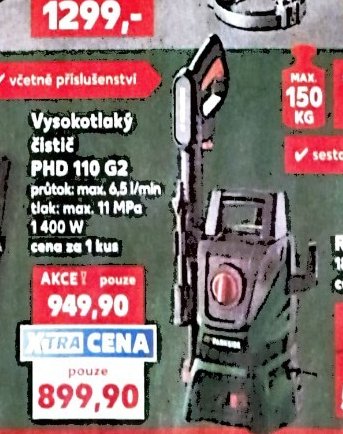Vysokotlaký čistič PHD 110 G2