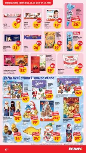 aktuální leták Penny Market 21.10.2026-27.10.2026