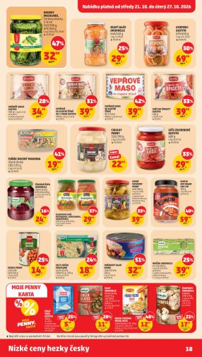 aktuální leták Penny Market 21.10.2026-27.10.2026