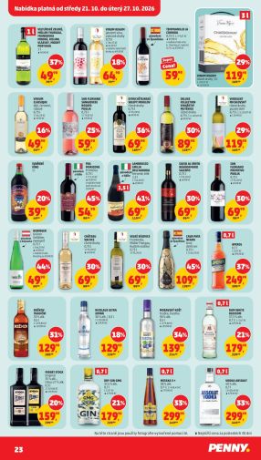 aktuální leták Penny Market 21.10.2026-27.10.2026
