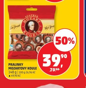 Pralinky Mozartovy koule