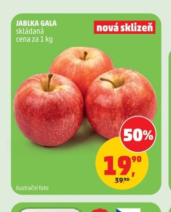 Jablka Gala