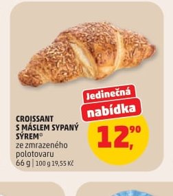 CROISSANT S MÁDLEM SYPANÝ SÝREM