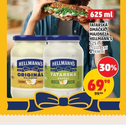 TATARSKÁ OMÁČKA, MAJONÉZA HELLMANN'S