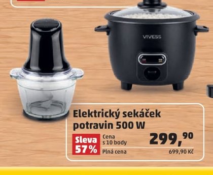 Elektrický sekáček potravin 500 W