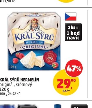 Král Sýrů Hermelín