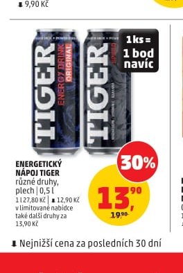 Energetický nápoj Tiger