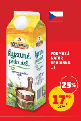 Podmáslí natur Krajanka