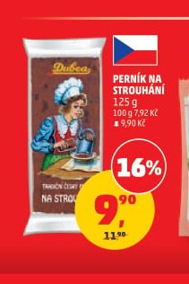 Perník na strouhání Dubea
