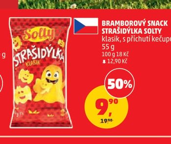 Bramborový snack Strašidýlka Solty