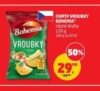 Chipsy Vroubky Bohemia