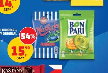 BON PARI ORIGINAL, HAŠLERKY ORIGINAL