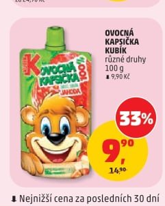 OVOCNÁ KAPSIČKA KUBÍK